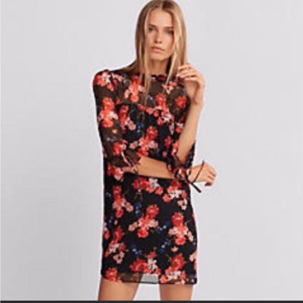 Express mini shift dress